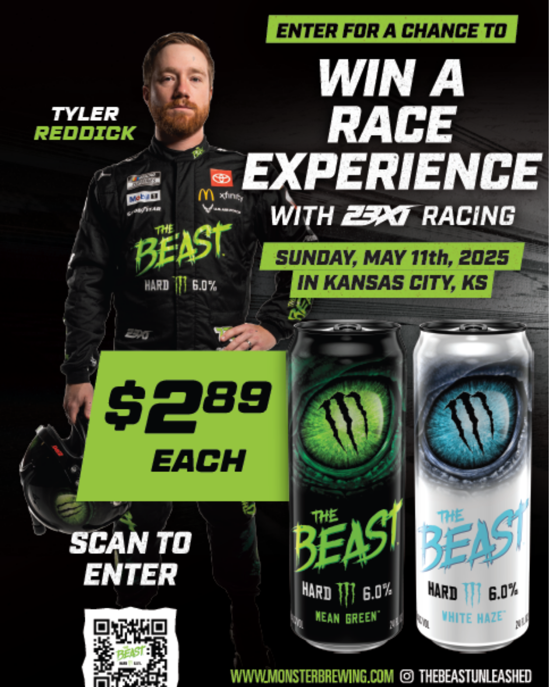 Beast Unleashed x 23XI Racing campaign detail